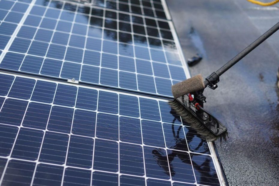 nettoyage panneau solaire