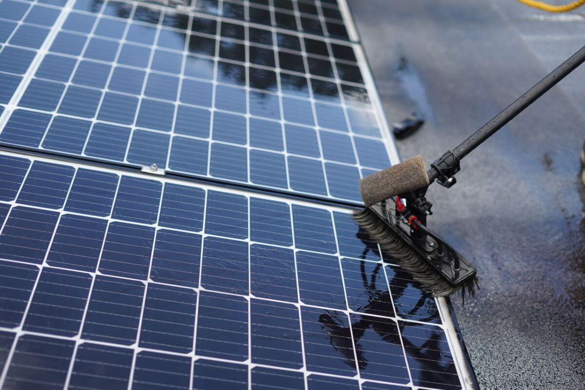nettoyage panneau solaire